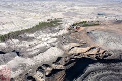Relieves de yesos miocenos altamente erosionados, en el nacimiento del rio GInel (Mediana de Aragon)