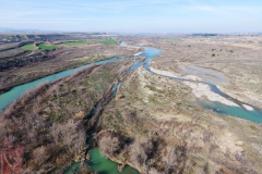 Río Gállego en Zuera